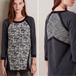 Anthro Harlyn Adelaide Pullover tunic top S